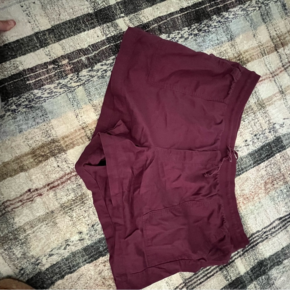 GAP Rich Burgundy Casual Shorts